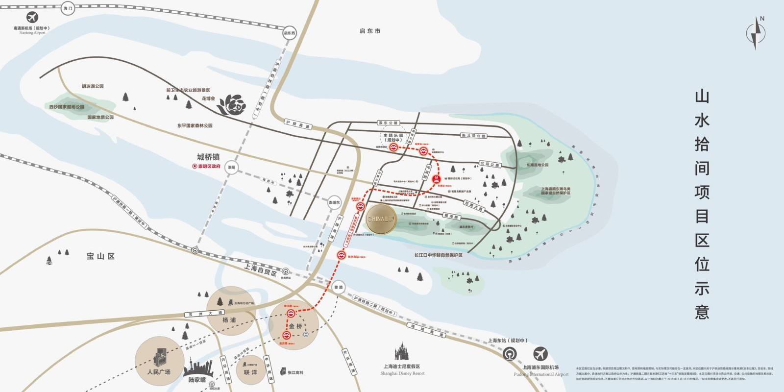 申崇一线线路图 申崇一线
